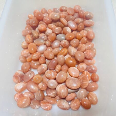 138 Pezzi di alta qualità Sunstone Piccolo Tumbled FAI DA TE Ciondolo