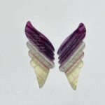 30 paia-arcobaleno-fluorite-farfalla-intaglio-A3BTF-447424