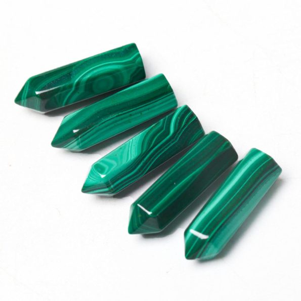 1" Cristallo naturale di malachite Piccole punte per il fai da te Sconto