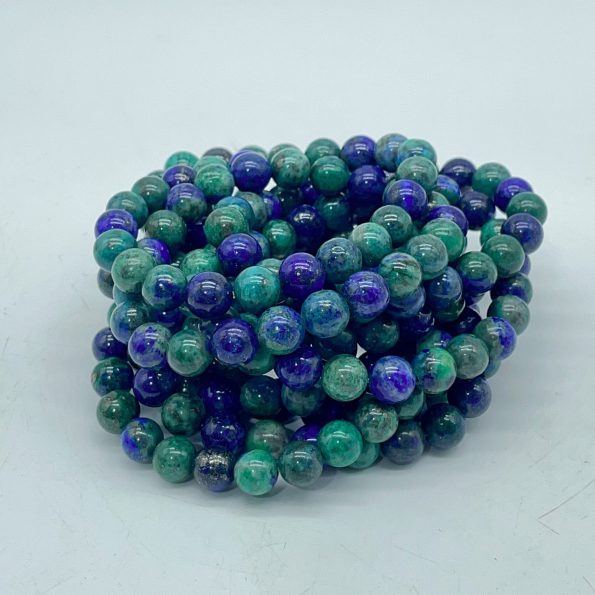 Bella malachite misto lapislazzuli Bracciale all'ingrosso