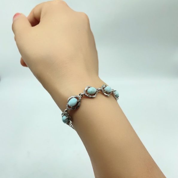 Braccialetti di larimar della Repubblica Dominicana all'ingrosso