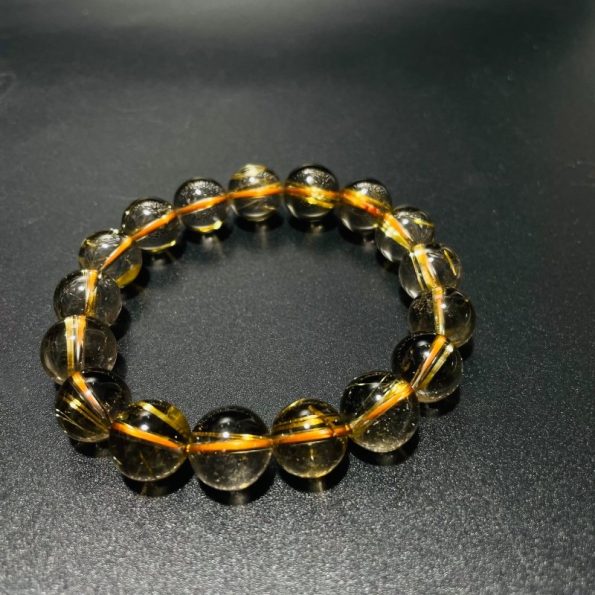 Bracciale di cristallo rutilico di alto grado (HGUB17)