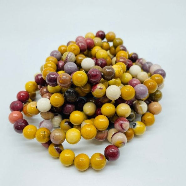 Naturale Mookaite diaspro Bracciale di cristallo all'ingrosso