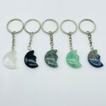 5-types-moon-face-crystal-keychain-carving-wholesale-clear-quartz-black-obsidian-384534